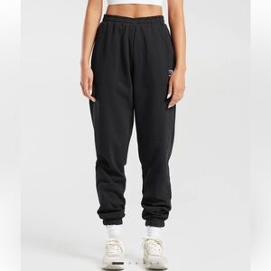 Gymshark Training Fleece Joggers in Black SIZE XS